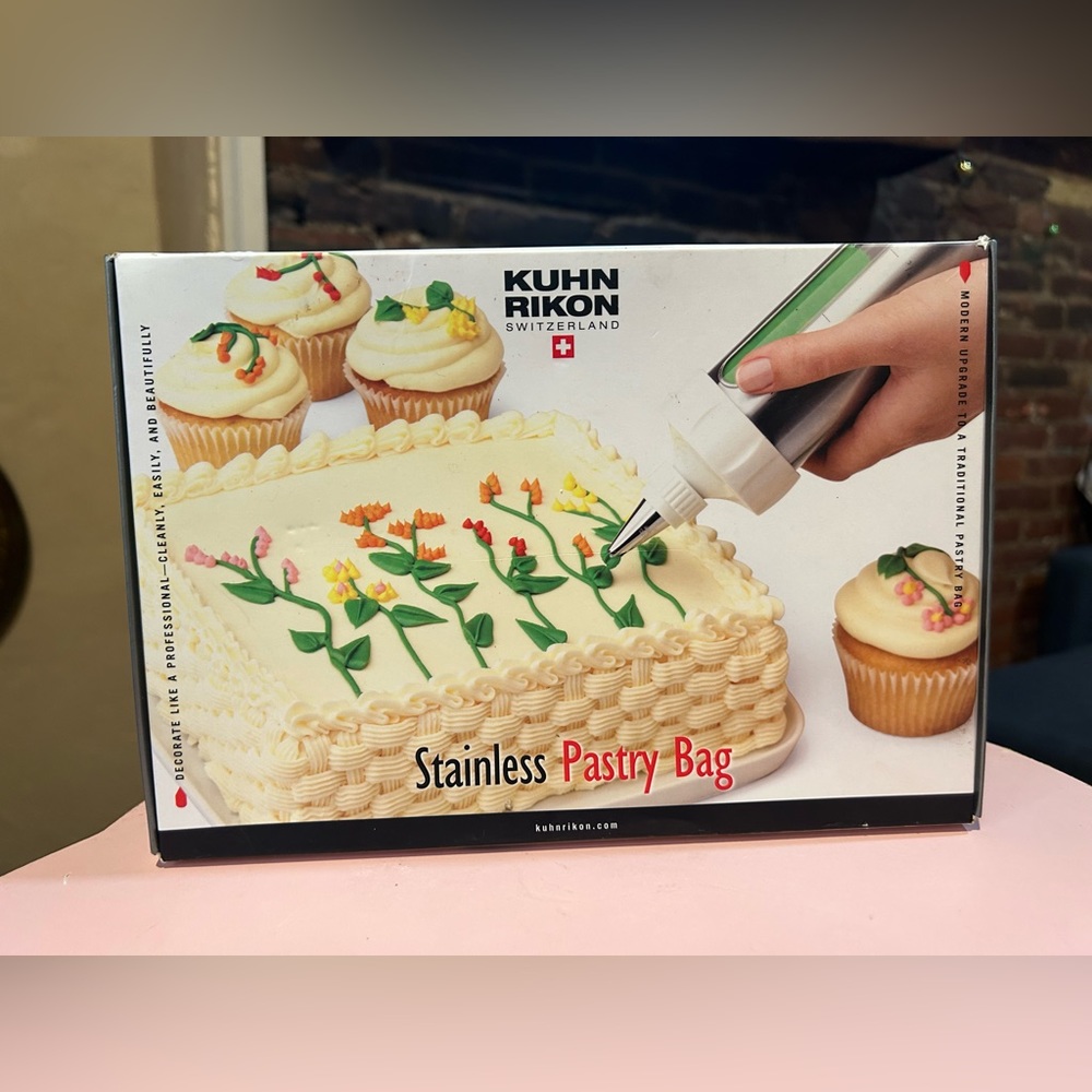 Kuhn Rikon Stainless Steel Pastry Bag and Cookie Press